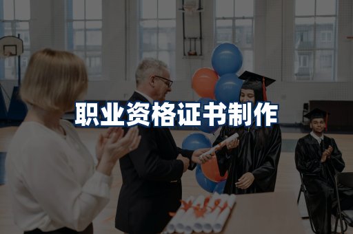 职业资格展示